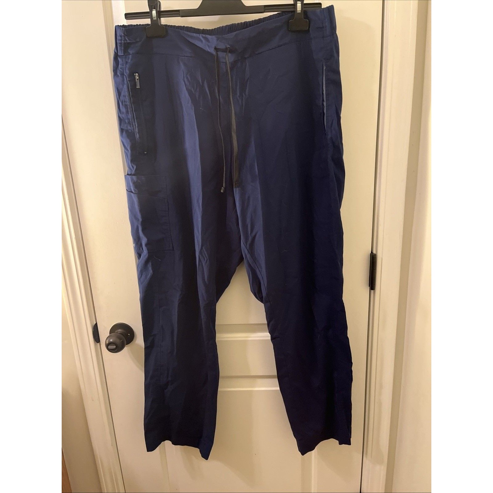 Motion By Barco Womens Scrub Pants Nurse Medical Size 2xl Blue